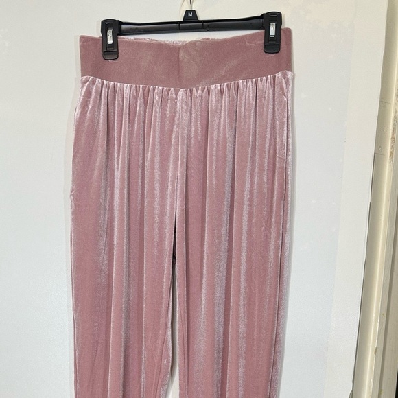 Laina Rauma Velour Leisure Lounge Jogger Sweatpants Cotton Candy Clouds | Size M - Picture 9 of 15